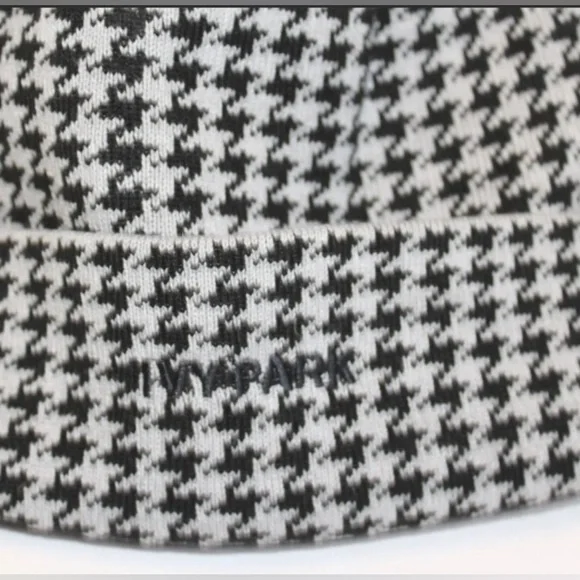 Adidas x Ivy Park Beanie  Black Gray Rare UNISEX Winter Cap OSFM NWT - Picture 6 of 9